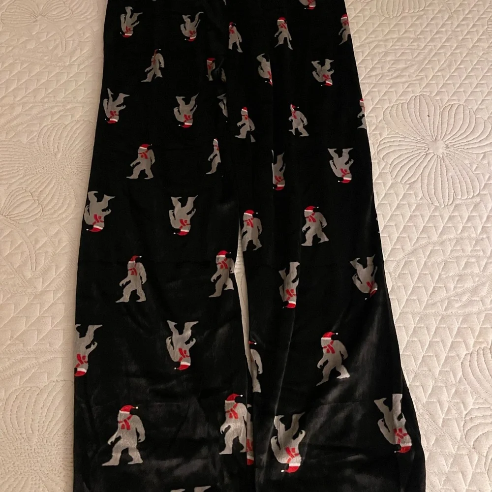 Columbia Black Joggers with Red and Gray Accents - Picture 2 of 7